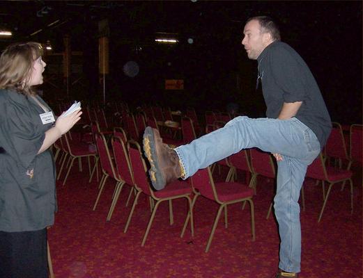 The Ferret-Up-The-Trouser-Leg Kick