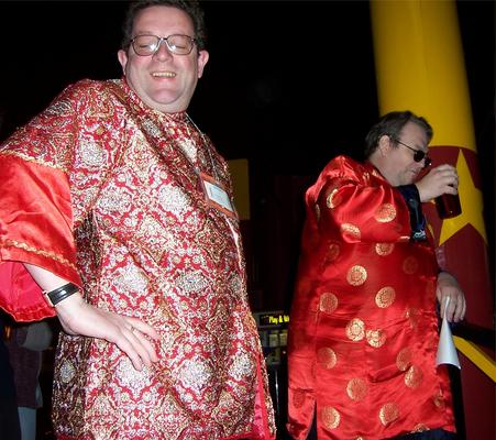 Bo Xing and his former master Shun Ting